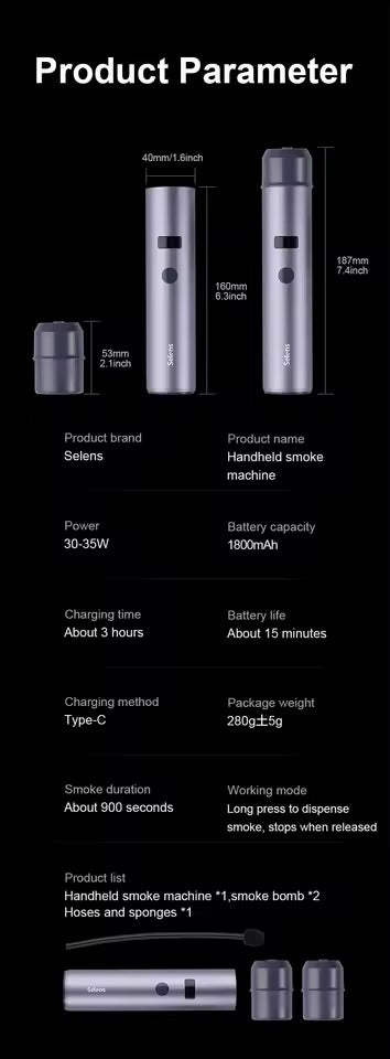 Selen Electronic Handheld Smoke Stick Mk1