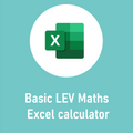 Useful Excel Calculator - basic LEV Maths