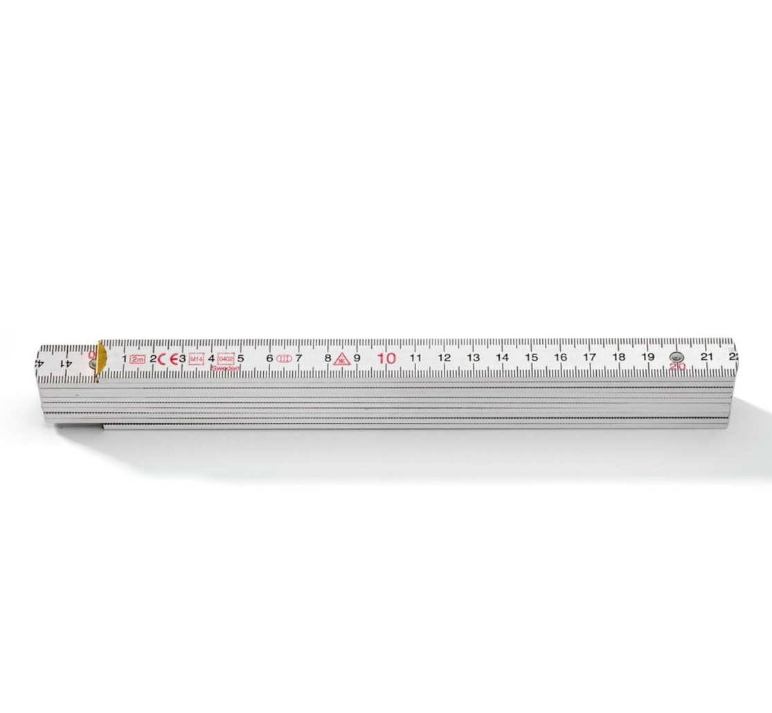 2m Folding Metric Ruler