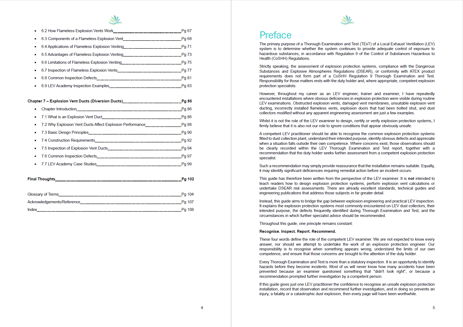LEV112: Inspection and Examination of Explosion Protection on LEV Dust Collectors