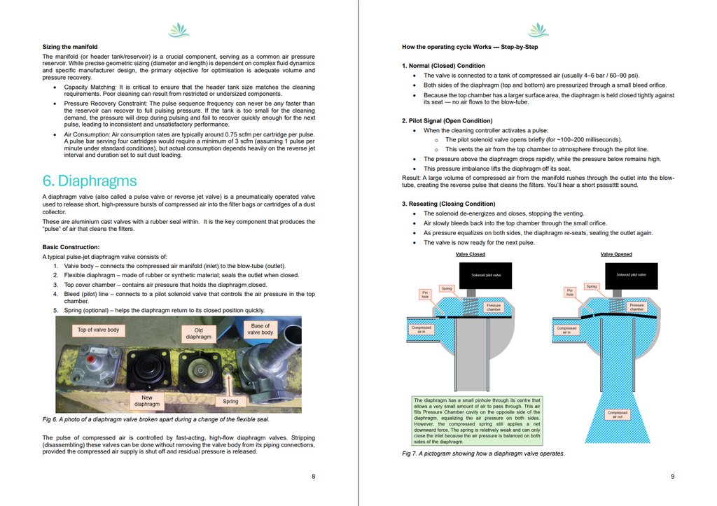 LEV108 Guide on Reverse Jet Filters