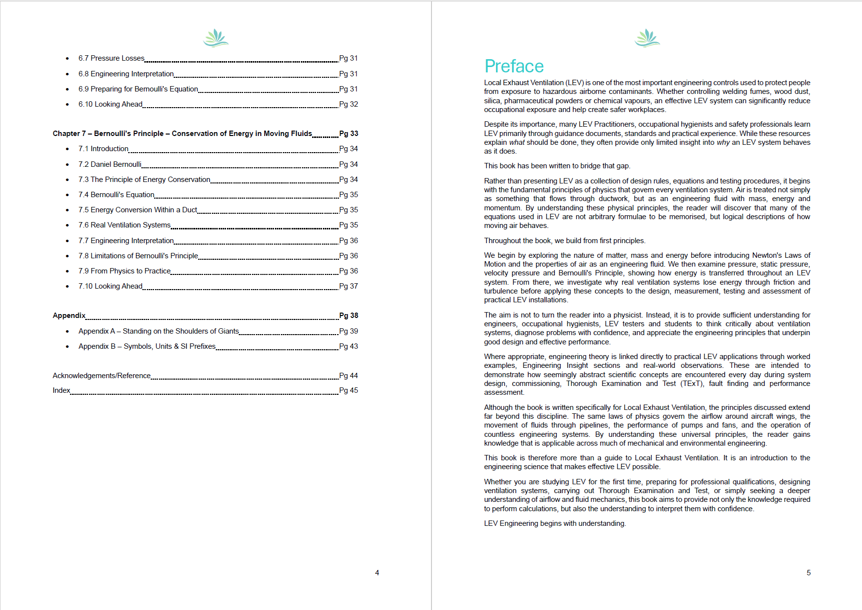 LEV111: Applied Fluid Mechanics for  Local Exhaust Ventilation (LEV) (Metric)